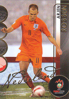 Arjen Robben Netherlands Panini Euro 2008 Card Collection #122